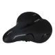 Rallex Sports Bicycle Saddle with Elastic Foam and LED Light, Black