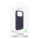 Puro Icon Mag Pro Silicone Case for iPhone 17 Pro with MagSafe, Dark Blue
