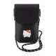 Hello Kitty Leather Daydreaming Cord Phone Bag - Black