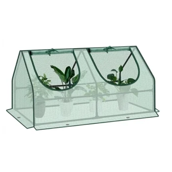 Small Foil Greenhouse for Plants 120x62x60/30 cm