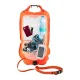 4Fizjo TSUNAMI 330 Swim Safety Buoy with Dry Bag 2in1, Orange