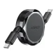 Acefast C13-03 Retractable USB-C to USB-C Cable 60W, 0.8m, Black