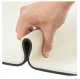 4Fizjo 831 TPE Yoga and Exercise Mat, 180x60x0.6 cm, Grey/Black