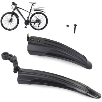 Front and Rear Bicycle Mudguards, Bike Bicycle Cycling Tires Front and Rear Mud Guard Fenders