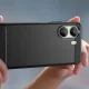 Xiaomi Redmi 13C / Poco C65 Tech-Protect TPUCarbon Fiber TPU Protective Case Cover, Black