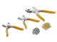Leatherworking Tool Set: Hole Punch, Rivet Setter, Snap Tool