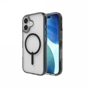 ZAGG Santa Cruz Snap MagSafe Phone Case Cover iPhone 17 - Clear Black
