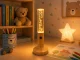 LED Night Light with Motion Sensor, USB-C, Warm Light, Brown