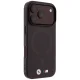 BMW M IML Frosted Metal Logo MagSafe Case for iPhone 17 / 18 Pro Max - Burgundy
