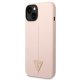Guess Silicone Triangle Case for iPhone 14 Plus Pink