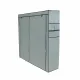 Portable Closet Wardrobe XXL Clothes Organizer, Gray