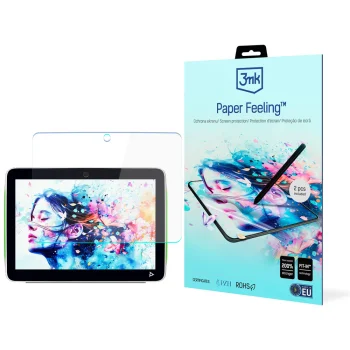 3mk Paper Feeling Screen Protector for HP Poly TC10 White Touch Controller, 2 Pack