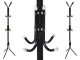 Standing Coat Rack with 12 Hooks for Clothes and Jackets