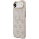 Guess 4G PU Classic Logo MagSafe Case for iPhone 17 Air - Pink