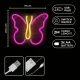 Neolia NNE03 LED Neon Sign Butterfly, Pink