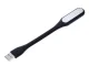 Flexible Silicone USB LED Lamp 06191_CZ, Black