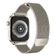 Uniq Strap Dante Apple Watch Series 4/5/6/7 / Se 38/40 / 41mm. Stainless Steel Starlight