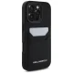 Karl Lagerfeld iPhone 16 Pro Max Case Grained PU CardSlot, Black