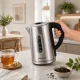 Electric Kettle 1.7L 1850-2200W, Stainless Steel, Silver