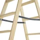Wooden Double-Sided Step Ladder Hailo Master H80, 2 x 5 Steps