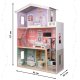 Wooden Pastel Dollhouse Villa DIY Model with Furniture 117 cm