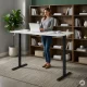 ModernHome Electric Standing Desk 140x60 cm Height Adjustable, White