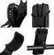 Universal silicone bike phone holder, black
