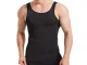 Men’s Slimming Shapewear Undershirt, Size L, Black