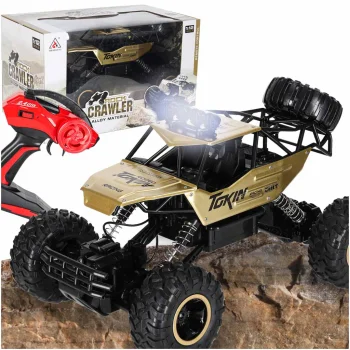 RC Car Rock Crawler 1:12 4WD Metal, Gold