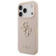 Guess iPhone 17 Pro Case Grained Big 4G & Classic Logo, Pink
