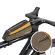 Rockbros 088 Top Tube Bike Bag 0.25L - Green and Orange