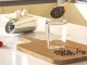Electric Gravity Pepper and Salt Grinder with LED Light