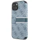 Guess iPhone 13 mini Case 4G Stripe Blue