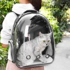Pet Cat Dog Travel Backpack Knapsack Rucksack Bag Case, 25x30x40cm, Black