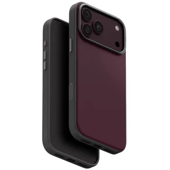 Uniq Lyden DS Magclick Case for iPhone 18 Pro Max / 17 Pro Max, Burgundy
