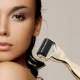 Needle Mesotherapy Face and Body Massager Roller 3-in-1, Gold
