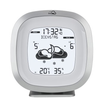 Tfa 35.8101.54 WiFi Weather Station, Silver/Black