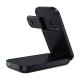Внешний аккумулятор 3в1 Choetech B750 10000mAh Qi2 с подставкой (Black)