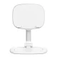 Adjustable Tablet and Phone Desk Stand Baseus Seashell, white