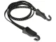 Elastic Bicycle Luggage Straps Bungee Cord with Hooks, 60cm, Black