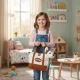 Multistore Plush Dog in a Bag with Brush, Husky