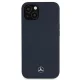 Mercedes iPhone 13 mini Case Silicone Line, Navy Blue