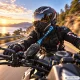 XS01 motorcycle USB-A and USB-C charger 54 W with Bluetooth control
