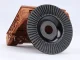 Wood Grinding and Carving Disc for Angle Grinders, Flat, 125 x 25 mm, Black