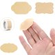 Self-Adhesive Jar Labels, 300 pcs, Brown