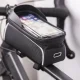 Tfo Waterproof Bicycle Bag with Phone Holder Model02, Black