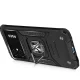 Wozinsky Ring Armor Case for Samsung Galaxy A03 with Ring Holder Stand, Black