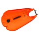 Swimming Safety Buoy with Dry Bag and Whistle, 28L, Orange