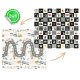 Educational Kids Folding Foam Mat 200x180x1cm Nukido NK-340, Road-Numbers