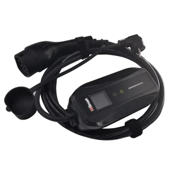 Portable EV Charger Type 2 to Schuko, 3.5kW 16A, Adjustable, 5m Cable